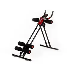 RISUTIMPORT - Máquina Abdominales Moldeador 5 Niveles + Contador Digital