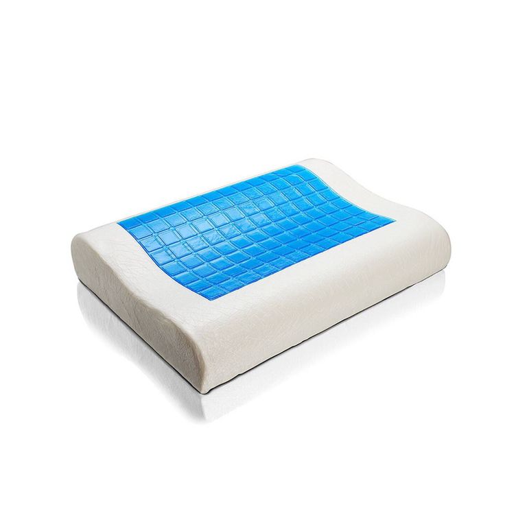 Almohada cervical gel latex memor indeformable