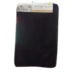 GENERICO - Alfombra piso para dormitorio baño sala azul oscuro 40 x 60 cm.