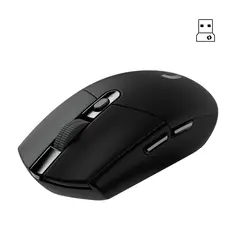 LOGITECH - MOUSE G305 LIGTHSPEED INALÁMBRICO NEGRO 910-005281