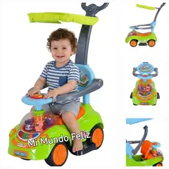 GENERICO - Carrito Correpasillos buggy para niños sombrilla luz