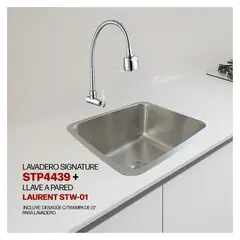 STONE - COMBO DE LAVADERO DACERO STP4439 + LAURENT A LA PARED STW-01