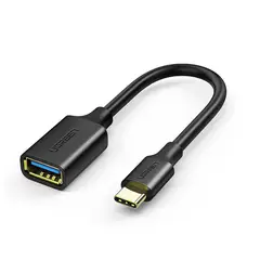 UGREEN - Cable Adaptador OTG USB 3.0 a USB Tipo C 0.15 metros