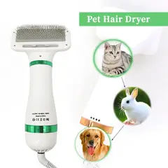 OEM - Secador de pelo portátil 2 en 1 para perros y gatos