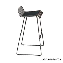 ZIYAZ - Banco 500 Grados H75 Negro C/ Cojín