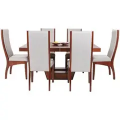 MOBILIARI - Mobiliari Juego De Comedor 6 Sillas Sony Blanco