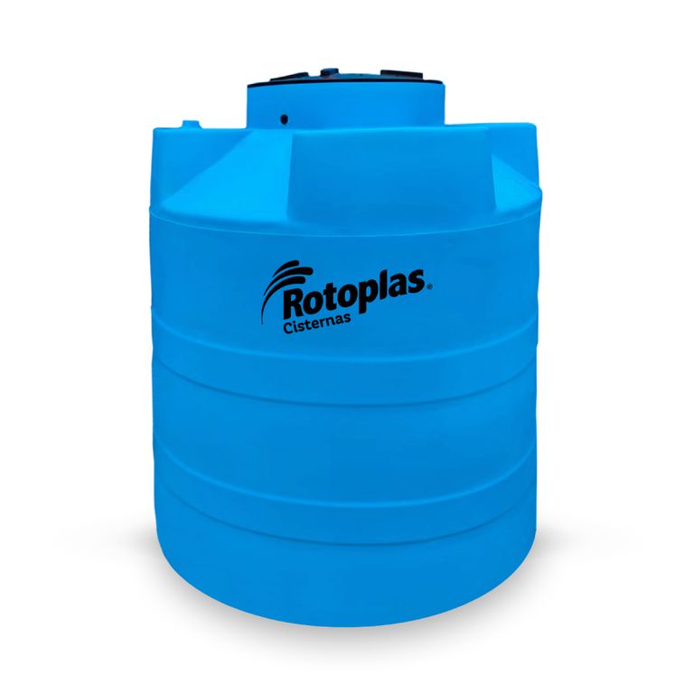 CISTERNA PARA AGUA DE 2,800 LTS ROTOPLAS