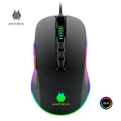 ANTRYX - MOUSE GAMER ANTRYX CHROME STORM KURTANA DPI 12400 RGB AGM-6200K