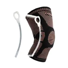 GENERICO - Rodillera Deportiva Compresión Unisex Copper - L