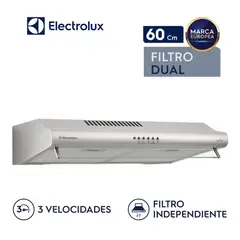Electrolux - Campana Extractora EJSE242TBIS 3 Velocidades