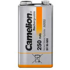 CAMELION - Bateria recargable de 9v 250mah
