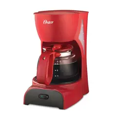 OSTER - Cafetera de 4 tazas BVSTDCDR5R Rojo