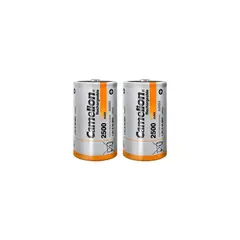 CAMELION - Pilas recargables tipo d 2500mah