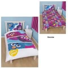 GENERICO - Furby Boom - Cobertor Cubrecama Reversible