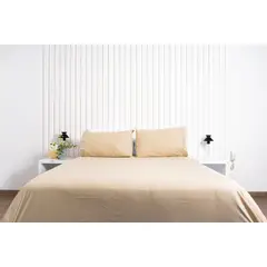 COBITEX HOME - Funda De Plumón Cobitex Arenita 1.5 Plaza 100% Algodón