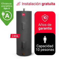 Rheem - TERMA ELÉCTRICA DE PISO 246L RHEEM