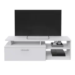 MOVENDA - Mesa de TV Canoas 55" 1 Puerta Blanco