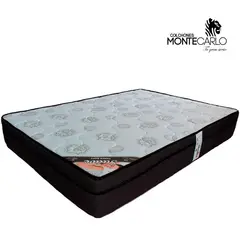 MONTECARLO - Colchon Suave Doble Acolchado 1.5 Plazas