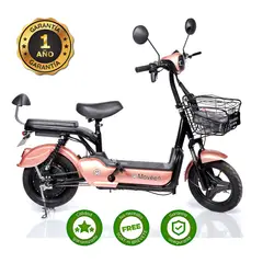 MOVEEN - Moto Electrica MED URBAN SPARK GOLDEN ROSE + CANDADO CON CLAVE DE REGALO