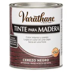 RUST OLEUM - VARATHANE TINTE PARA MADERA CEREZO NEGRO 946 ML