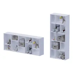 MOVENDA - Organizador Infantil Kalu 175x70cm Blanco