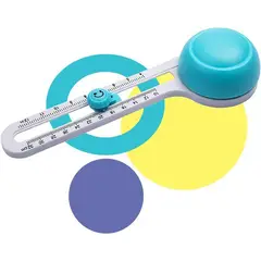 GENERICO - Guillotina cortadora de papel para circulos perfectos