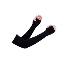 GENERICO - Manga de Brazo Proteccion UV Seda Proctectora Negro