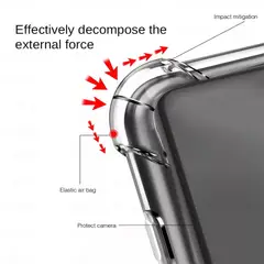GENERICO - CASE FUNDA PARA HUAWEI P50 - ANTISHOCK TRANSPARENTE