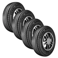 KENDA - Pack 4 Llantas 185R14C 8PR koyote KR06 - 102/100N