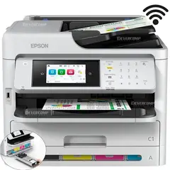 EPSON - Impresora WorkForce WF-C5810 Multifuncional Wifi Red