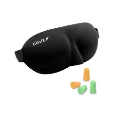 COVER - Antifaz para Dormir con Tapones Auditivos