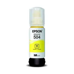 EPSON - Botella De Tinta T504 Amarillo -