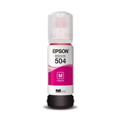 EPSON - Botella De Tinta T504 Magenta -