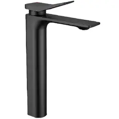 XM - MEZCLADORA MONOCOMANDO DE LAVATORIO NEGRO ALTO M8173A01