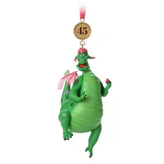 DISNEY - Ornamento de Navidad Store Pete El Dragón 45 Aniversario
