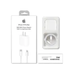 GENERICO - Cargador Rápida 20w Cable 1m Tipo-C para iPhone Calidad A1