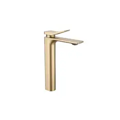 XM - MEZCLADORA MONOCOMANDO DE LAVATORIO ALTO DORADO M8173A07