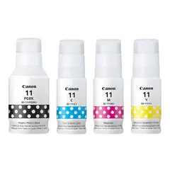 CANON - JUEGO DE BOTELLAS DE TINTA CANON GI-11 ORIGINAL