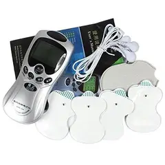GENERICO - Masajeador Electroestimulador Tens Blueidea 4 Parches