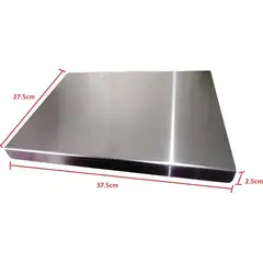 GENERICO - Tablas de picar de acero inoxidable mediano - regalo