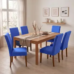 SALA FABULOSA - Funda protectora lycra de silla Set 8 pzs Blue fun