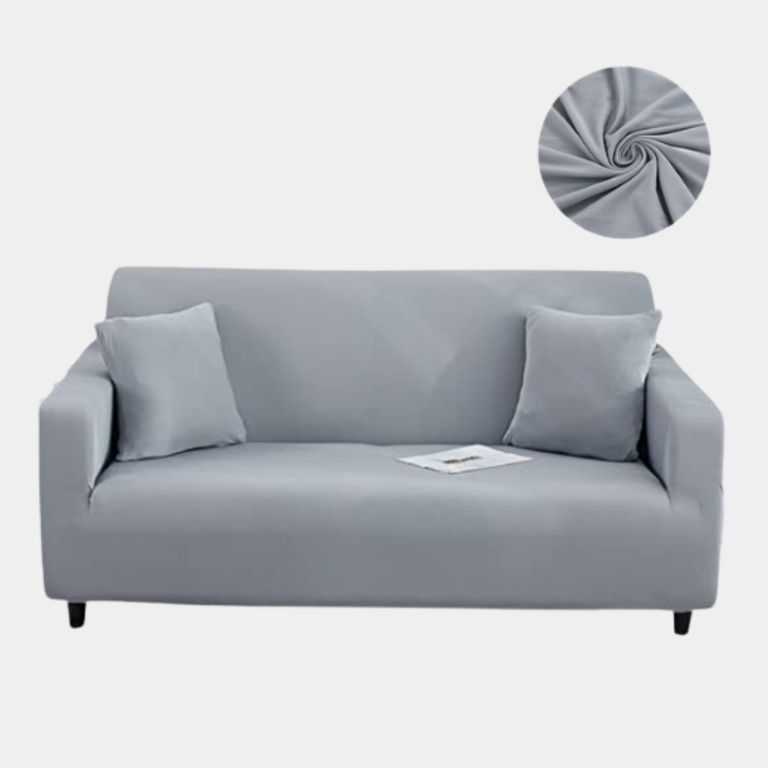 Funda protectora de mueble Lycra Set 3-2-1 pzs Gray delicated