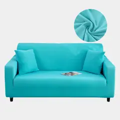 SALA FABULOSA - Funda protectora de mueble Lycra Set 3-2-1 pzs Sky blue