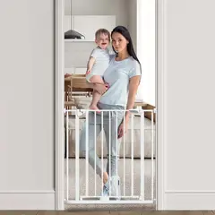 BABYKISS - Reja de seguridad para bebes y mascotas 78-104cm de ancho