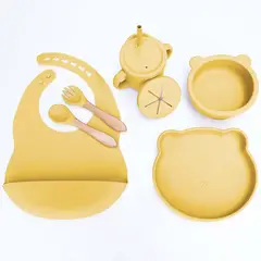 BABYKISS - Set de Platos de silicona para bebes PREMIUM