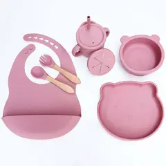 BABYKISS - Set de Platos de silicona para bebes PREMIUM