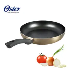 OSTER - Sartén Antiadherente de Aluminio 30cm Herscher Dorado Oster