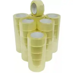 GENERICO - 36 Rollos Cinta Embalaje 400 Yard 366mtrs Transparente