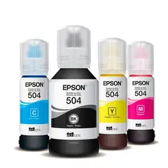 EPSON - JUEGO DE BOTELLAS DE TINTA T504 ORIGINAL