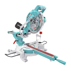 TOTAL TOOLS - SIERRA INGLETEADORA 1800W TOTAL 10 CORTADORA TELESCÓPICA